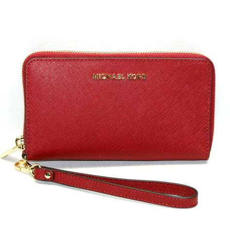 authenticate michael kors wallet|Michael Kors dark cherry wallet.